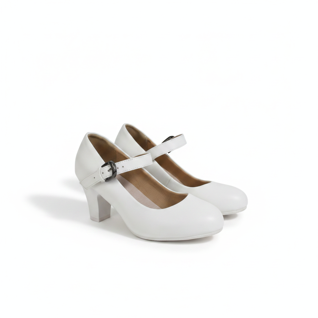 Zapato Mujer Cueca 2023-1 White Tallas 36 a 41